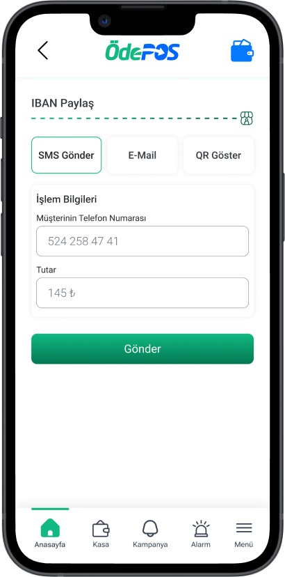 IBAN ile Ödeme Hizmeti